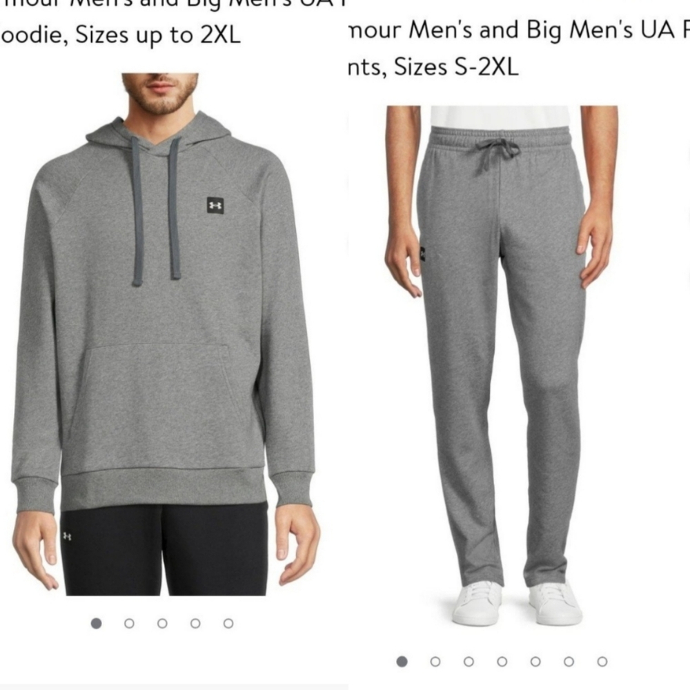 Under Armour men's hoodie set